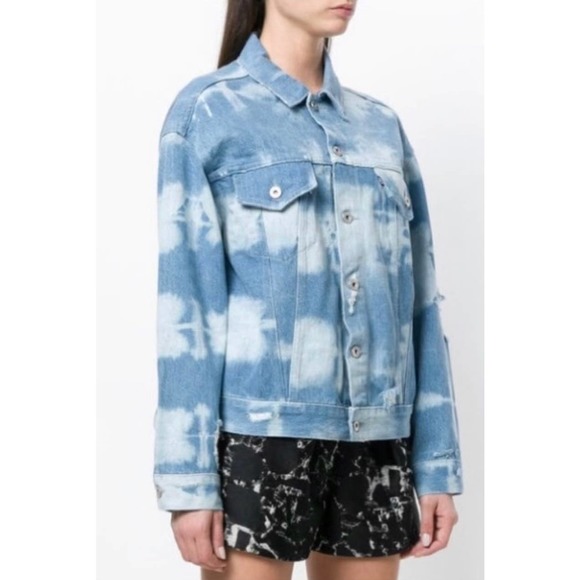 Levi's: Made & Crafted Tie Dye Denim Jacket Size 3 (Large)